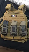 Bolsa de revista táctica Molle para Ar15 M4 5,56 7,62 9mm escorpión rápido Mag de liberación rápida Mag TPR funda con cubierta caja de engranaje de caza