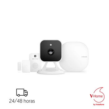 

V-home by Samsung Vodafone home Control Kit indoor camera motion Sensor mermaid Wifi siren with Alarm Assitante