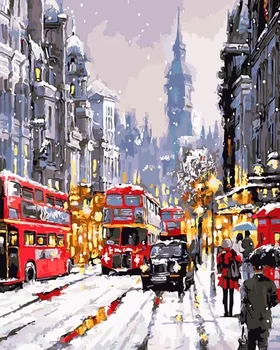 

Painting by Numbers Premium: Winter London