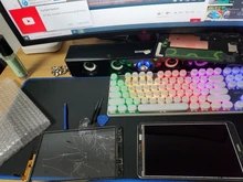 Digitizer Lcd-Panel Touch-Screen T337 Samsung Galaxy for Tab-4/8.0/T330/.. Front-Glass-Sensor-Parts