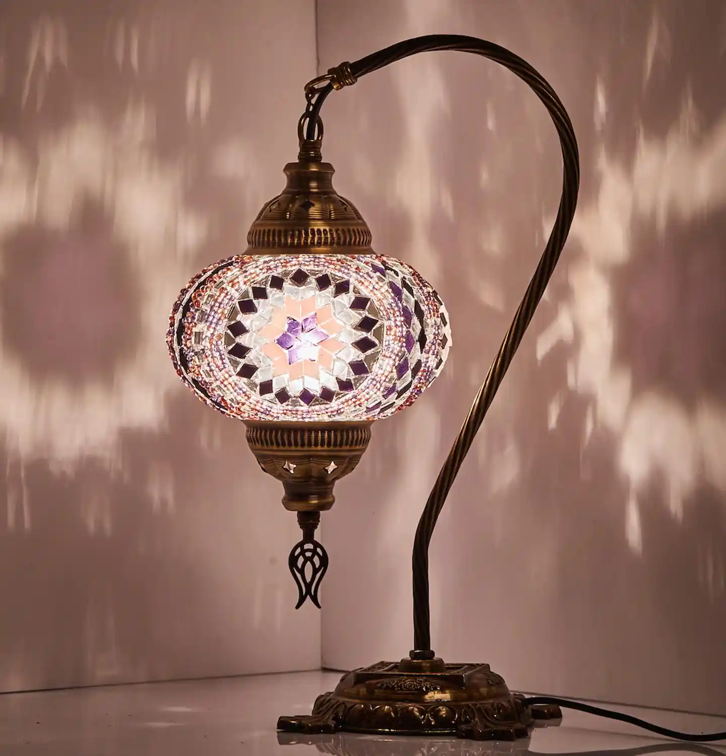 moroccan table lamp shade