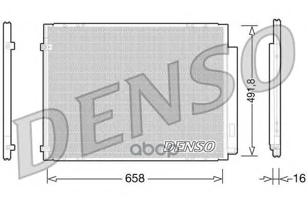 Радиатор Кондиционера Lexus Rx(03-08) Denso арт. DCN51010