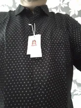 SHANBAO-Camisa de manga larga para hombre, camisa clásica informal de talla grande 6XL 7XL 8XL 9XL 10XL, patrón geométrico estampado