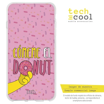 

FunnyTech®Stand case for Huawei P9 Silicone Lite Spoof Comeme the donut vers.1