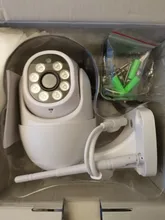 Cámara IP Cámara Wifi para exteriores 1080P AI seguimiento automático de la cámara de seguridad de Color visión nocturna de Audio cámara de vigilancia CCTV