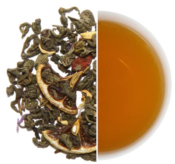 

Tea "saucep", green leaf with additives, 75 gr