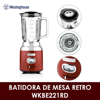 

Westinghouse WKBE221RD retro table mixer, with speed control, measuring pitcher, 1.5L capacity