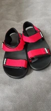 Girls Sandals Kids Shoes Canvas Summer Children New Anti-Slip Soft-Soled Solid-Color