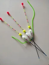 Flotador de pesca compuesto de plástico Nano, Bobbers, bola rodante, gran visibilidad, accesorios aparejos, 3 unids/lote