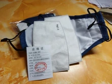 1pc de algodón negro máscara boca cara Mascarilla Anti PM2.5 polvo máscara de Boca 1pc activado máscara de filtro de carbono tela cara máscara lavable cuidado