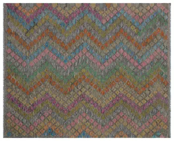 

Handmade Natural Afghan Tribal Rug Area Rug 160x196 Cm-5'3''X6'5''