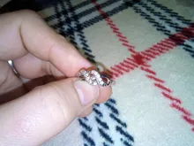 ZHOUYANG-Anillo de estilo sencillo con forma de onda para mujer, Cristales austriacos de Color oro rosa y plata, joyería de moda ZYR334 ZYR226