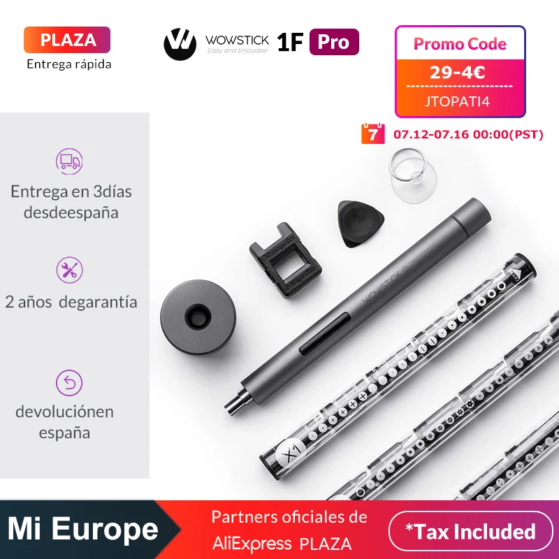 Wowstick 1F Pro мини электрическая отвертка Перезаряжаемые беспроводные Мощность