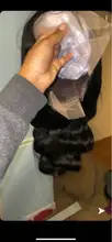 Peluca de onda de encaje Frontal para mujer, cuerpo 13x4, cabello humano Remy peruano, prearrancado con pelo de bebé, peluca de cabello humano con encaje Frontal 150%