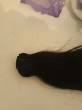 DJSbeauty-pelo indio recto sin procesar, pelo de visón ondulado 11A de Color Natural, virgen, chica joven