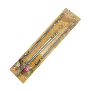 

Set of 6 skewers in a blister (390x10x1 corner) Metiz (nshb 1)