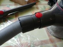 1 de aspiradora de extensión manguera de extensión telescópica para Dyson V7 V8 V10 repuestos de aspiradora