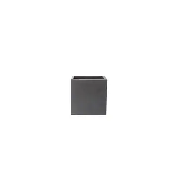 

Planter fiberglass style cement-40x40x40 cm-anthracite gray