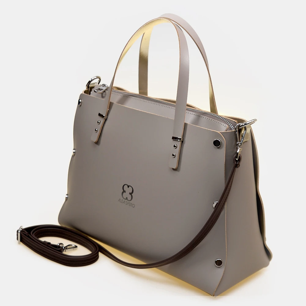 Сделанная сумка carryall телячья кожа произведена в Испании. Особенности для плеча - Цвет: CAMEL