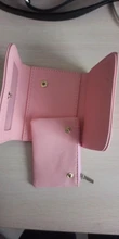 Cartera pequeña con broche para mujer, monedero pequeño, billetera de corona para tarjeta de mujer, Mini bolso de mano