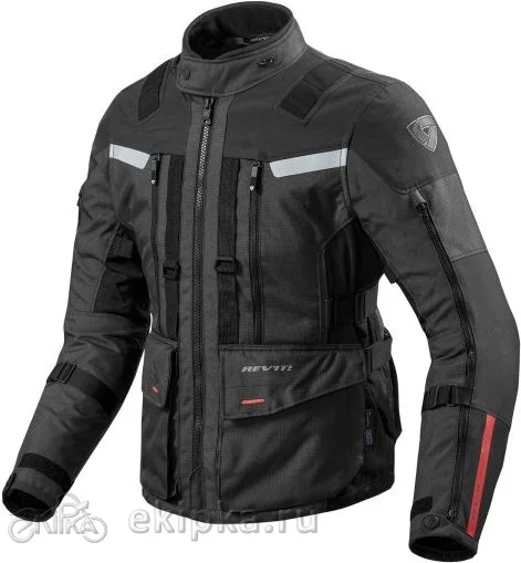 Revit Мотокуртка Sand 3 black (XXL)|Куртки| |
