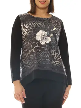 

Mixed fancy wool sweater women jersey with lurex size soft