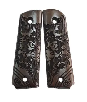 

Colt Edition 1911 Custom Laser Cut Wood Inlay Grips Mod.20