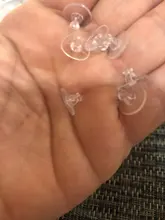 100 unids/lote pendientes de pendiente de silicona ronda enchufe de oído bloqueado tapas pendientes tapones traseros suministros para joyería DIY de la oreja
