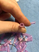 Dispensador de líquido de puntas de precisión, jeringa con agujas, 14G, 16G,18G,19G, 20G,21G, 22G,23G,24G,25G, 50 Uds.