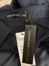 Sundress Long-Shirt Lapel-Neck Loose ZANZEA Vestido Casual Elegant Women Autumn Plus-Size