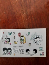 JIANWU-Bloc de notas Kawaii para hacer lista, Plan semanal, suministros de papelería de planificación diaria, escuela y oficina, 100 hojas/50 hojas