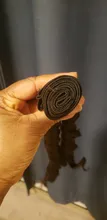 Funmi-pelucas de cabello sintético para mujeres negras, pelo rizado con mechones, Color negro SOKU, 4 mechones