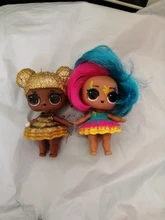 L O L Sorpresa elegir 1 pieza Original ropa de vestidos trajes para LOL 8cm gran hermana muñecas unicornio vestido de los niños muñeca de juguete para regalo