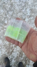 20 unids/bolsa 4,5*40mm pesca Float Varita luminosa fluorescente luz luces de barra flotante de noche barra que brilla en la oscuridad para pesca Float