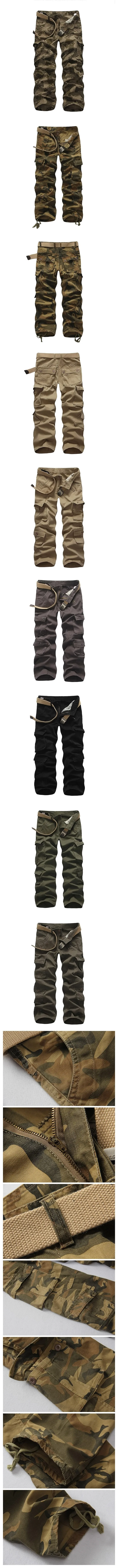 cargo track pants Hot Style Spring Mens Cargo Pants Khaki Military Men Trousers Casual Cotton Tactical Pants Men Army Pantalon Militaire Homme cargo pants for men