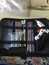 Juego de pistola de pegamento 6 en 1, herramienta de reparación de manualidades de fusión en caliente eléctrica, profesional, bricolaje, 110-240V, 20W, con palos de regalo, envío gratis