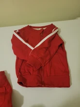 2018 de moda de otoño, ropa de bebé niña de algodón de manga larga de cremallera chaqueta + Pantalones 2 uds bebes chándal de bebé conjunto de ropa de niño