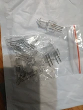 10pcs 12V 5W/10W/20W/35W/50W G4 light bulbs inserted beads crystal lamp Halogen Lamps