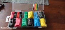 TOOSN 530pcs Heat Shrink Tube shrinkage ratio 2:1 Thermal contra Sleeve cable termoretractil