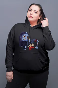 

Angemiel Wear Dead Girl Black Women Hooded Sweatshirt