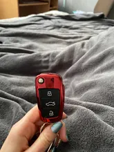 Funda protectora para llave de coche, carcasa colorida de TPU para Audi C6, A7, A8, R8, A1, A3, A4, A5, Q7