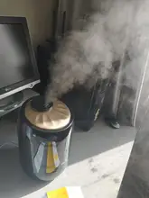 Deerma-humidificador de aire para el hogar purificador de aire, generador de niebla con pantalla táctil inteligente, cantidad ajustable de 5L