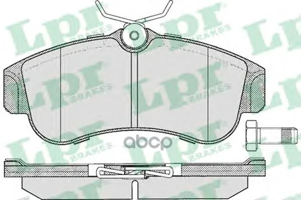 Колодки Тормозные Nissan Almera 00/Primera 9303 Передние Lpr 05p355 Lpr арт. 05P355