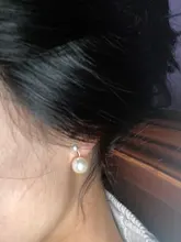 JIOFREE-pendientes de perlas de imitación para mujer, joyería Maxi sin perforaciones para fiesta de boda, regalo amor Navidad