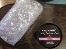 Nuevo Semi Arte para uñas transparente jalea Gel UV uñas 15ml camuflaje Color sólido francés la rápida construcción las uñas de Gel de Color