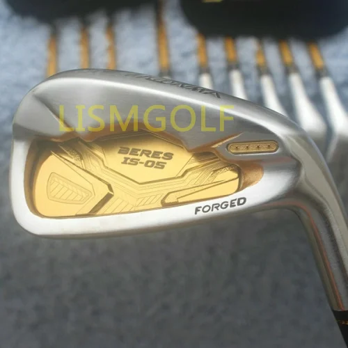 Новые клюшки для гольфа honma BERES IS-05 Железный набор для гольфа кованые утюги для гольфа 4-11AWSW(10 шт.) R/S/SR гибкий стальной/графитовый Вал
