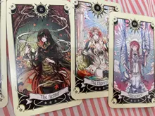 Cartas de Tarot misteriosas para mujeres y niñas, cartas de oráculo, juego de mesa