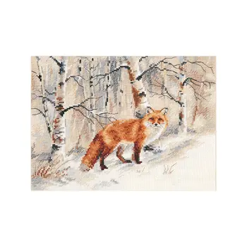 

1-32 set for embroidery Alice 'лисица' 23x17 cm