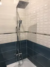 Mixer Tap Shower-Faucet-Set Wall-Mounted Bath Frap Rainfall F2420 Single-Handle Hand-Sprayer