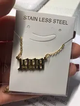 Sasusp-collar con número de fecha especial para hombre y mujer, colgante personalizable con forma de año 1995, 1996, 1998, 1999, 1970